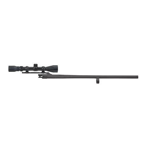 Deer Slug Pump Shotgun 12 ga. . Mossberg 870 slug barrel scope combo